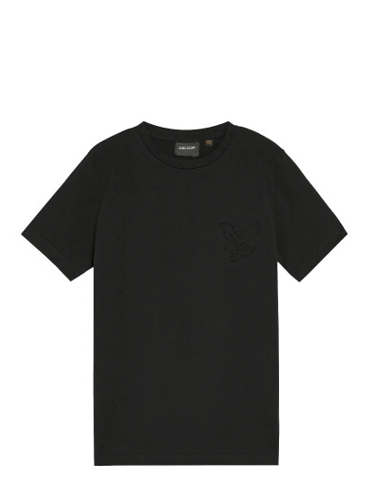 Lyle & Scott Embossed Eagle T-Shirt Black 122-128 Lyle & Scott Embossed Eagle T-Shirt Black 122-128