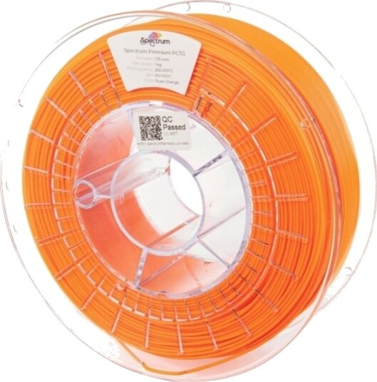 Spectrum PCTG Premium Filament 1.75 mm 1000 g Pure Orange 80662