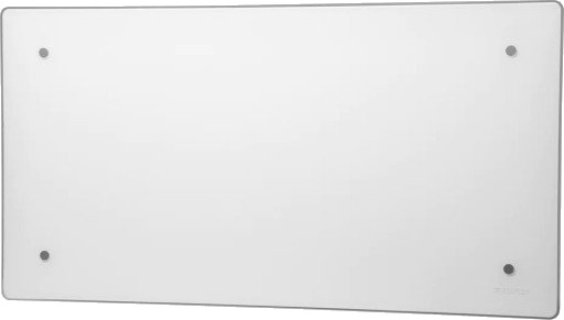 Adax Clea H panelovn med termostat og WiFi 800W/230V, Hvit glass - 10 m²