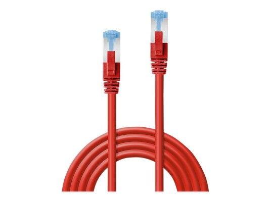 Lindy Cat6a Koblingskabel 10 m Rød S/FTP RJ-45