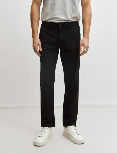 Enkel Studio Chinos Eslucas   Black   31 x 32