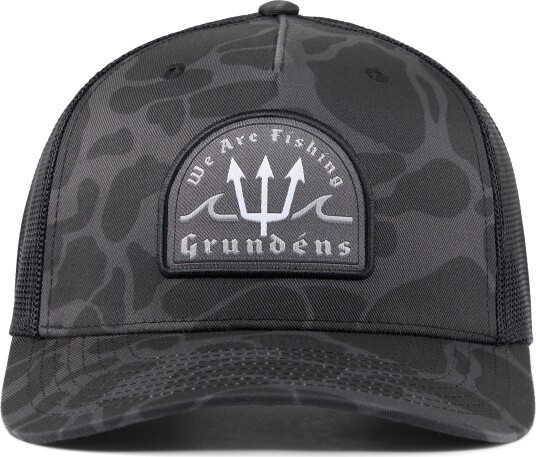 Grundéns Men"s Poseidon Trucker Black Camo OneSize Grundéns Men"s Poseidon Trucker Black Camo OneSize
