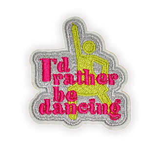 Sticker Rather be dancing