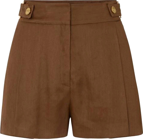 Elisabetta Franchi Dame Shorts Brun L,