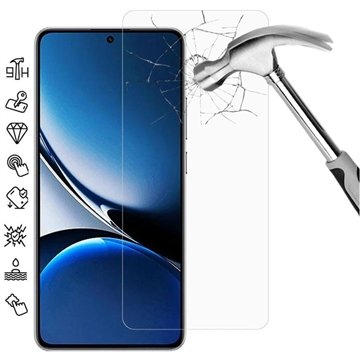 Xiaomi Redmi Turbo 4/Poco X7 Pro Beskyttelsesglass   Case Friendly Gjennomsiktig