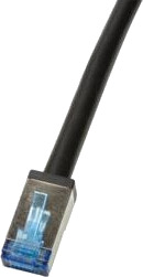 LogiLink CAT.6A Utendørs Nettverkskabel 5m S/FTP Svart