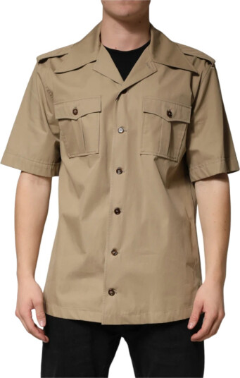Dolce & Gabbana Herre Skjorter Brun M,