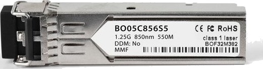 Blueoptics 3Csfp91-Bo Fiber Optisk Sfp Lc 550 M 850 Nm 1000Base Blueoptics 3Csfp91-Bo Fiber Optisk Sfp Lc 550 M 850 Nm 1000Base