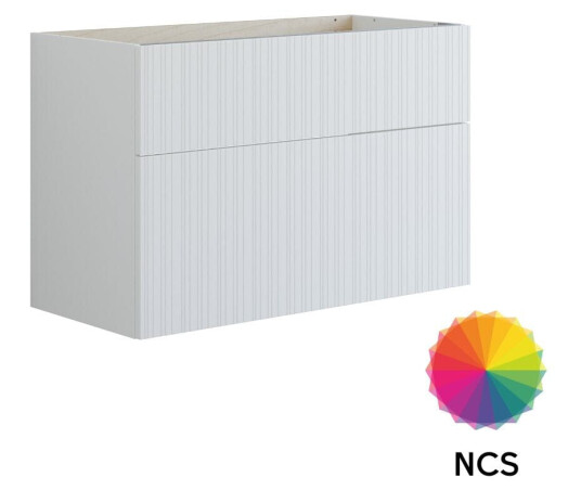 Dansani Inzo Urban Riflet Servantskap 2 Skuff B60 120xh64xd44cm NCS Farge / 100cm
