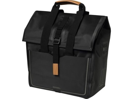 Basil Urban Dry, Bakre, Sykkelveske, Presenning, Svart, 25 L, 5 Kg Basil Urban Dry, Bakre, Sykkelveske, Presenning, Svart, 25 L, 5 Kg