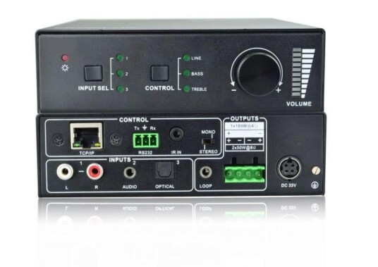 VIVOLINK Audio amplifier 2x50W VIVOLINK Audio amplifier 2x50W