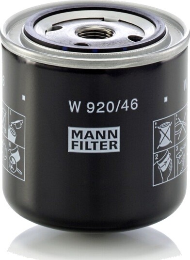 Oljefilter MANN-FILTER W 920/46 Oljefilter MANN-FILTER W 920/46