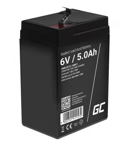 Green Cell AGM 6V 5Ah