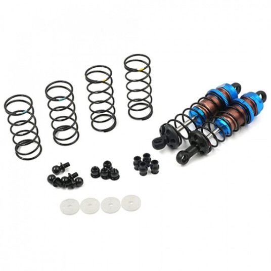 Yeah Racing BBG 0070BU Aluminum Big Bore Go 70mm Damper Set 2pcs