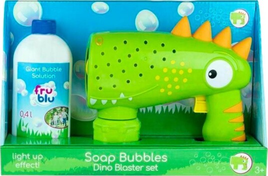 TM Toys Fru Blu Såpeboble-sett Med Maskin 0,4 Liter Dino