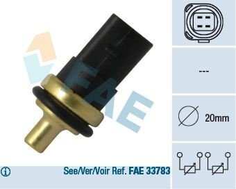Sensor, motortemperatur FAE 33781