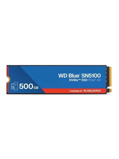 SANDISK WD Blue SN5100 SSD 500GB PCIe 4.0 M.2 2280 WDS500G5B0E 00CPE0