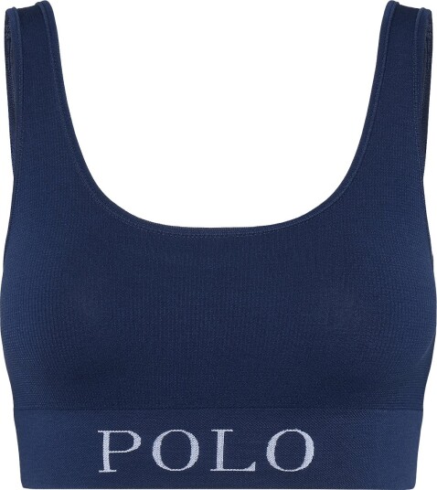 Polo Ralph Lauren Intimates Ribbed Scoop Neck Tank   Navy   XS