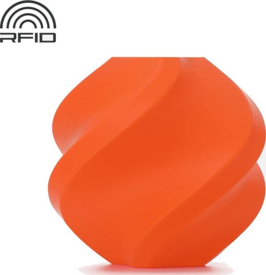 Bambu Lab Bambu Lab PLA Tough+ Orange 12301 1kg Filament With Spool