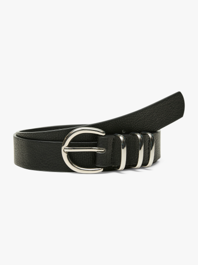 Vero Moda Svea Coated Belt Sort 80 Vero Moda Svea Coated Belt Sort 80