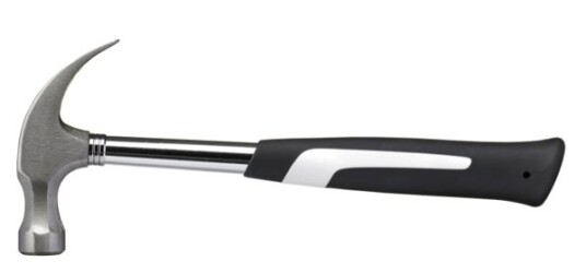 Hultafors Stål Snekkerhammer 450g med To Komponent Håndtak Hultafors Stål Snekkerhammer 450g med To Komponent Håndtak