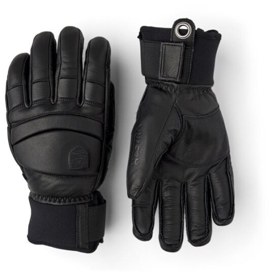 Hestra Fall Line - 5 Finger Black/Black 6