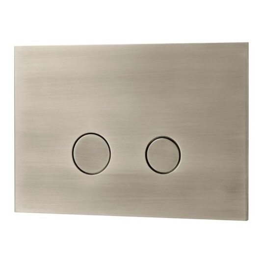 Tapwell Duo112 Betjeningsplate Tece Brushed Nickel Tapwell Duo112 Betjeningsplate Tece Brushed Nickel