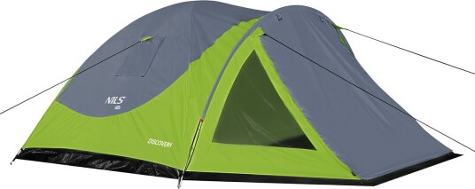 NC6006 GRØNN GRÅ CAMPING TELT DISCOVERY NILS CAMP