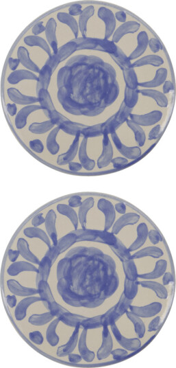 House Doctor Diva serveringsbrett 15 cm 2 stk blå House Doctor Diva serveringsbrett 15 cm 2 stk blå
