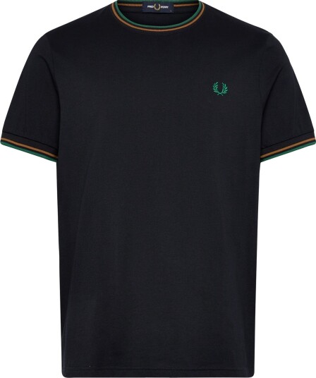 Fred Perry Twin Tipped T Shirt Navy XS Fred Perry Twin Tipped T Shirt Navy XS