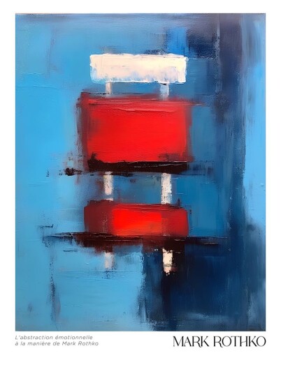 Plakat Abstraksjon Emosjonell av Mark Rothko Plakat Abstraksjon Emosjonell av Mark Rothko