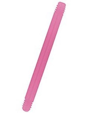 16 x 1,6 mm Rett Rosa Bioplast stenger