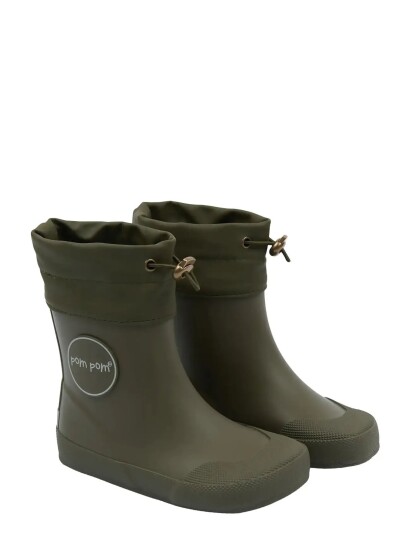 Pom Pom Pmbell Barefoot Gumboots Green 31