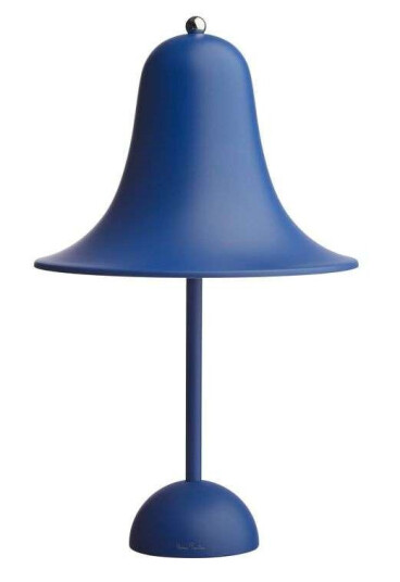 Verpan Pantop Bordlampe Ø23 cm Matt Blå