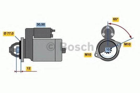Starter BOSCH 0 986 023 340