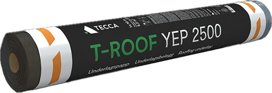 Tecca T-Roof Yep 2500 Underlagspapp 1 X 10 m