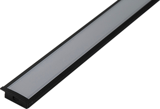 Ansell Lighting LED skinne innebygd 9,7x30,6 mm 2 meter svart