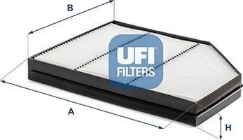 UFI 53.453.00 Kupefilter UFI 53.453.00 Kupefilter