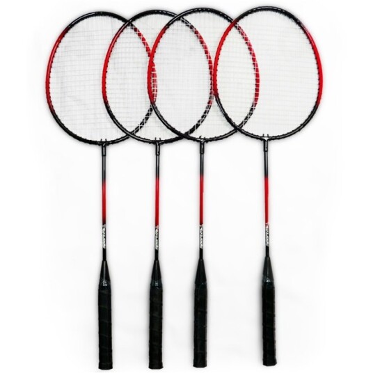 SportMe Badmintonset 4 spelare med nät