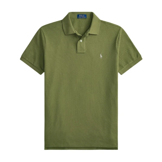 Polo Ralph Lauren The Iconic Mesh Polo Shirt Khaki green XXL