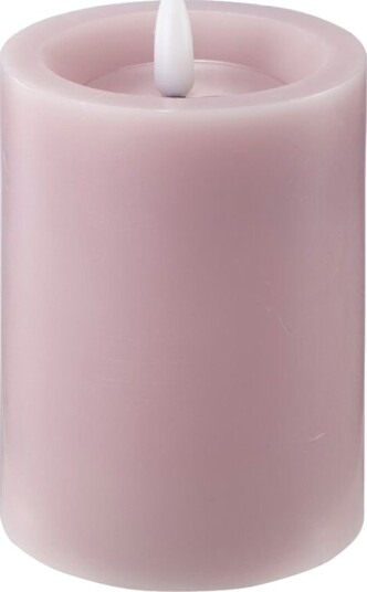 Edelweiss LED kubbelys 7,5x12,5 cm pastel rose Edelweiss LED kubbelys 7,5x12,5 cm pastel rose