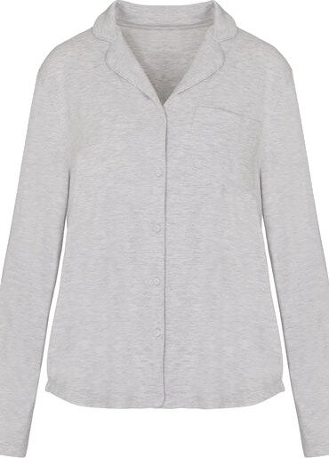 Hunkemöller Essential langermet jakke i jerseystoff Grå