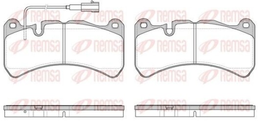Bremseklosser REMSA 1192.11
