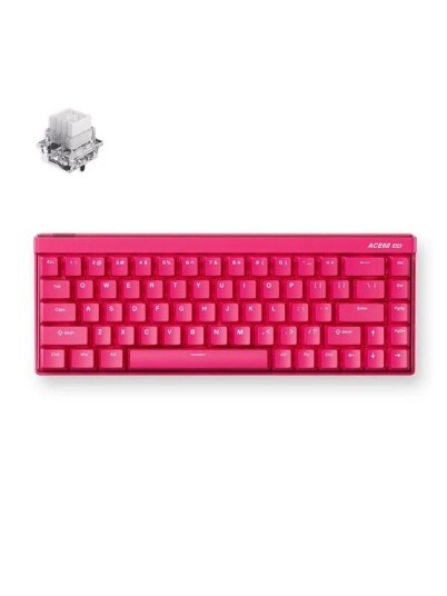 MCHOSE Ace 68 Air Mount Tai Magnetic Hall Effect Uten numpad Engelsk USA Rd MCHOSE Ace 68 Air Mount Tai Magnetic Hall Effect Uten numpad Engelsk USA Rd