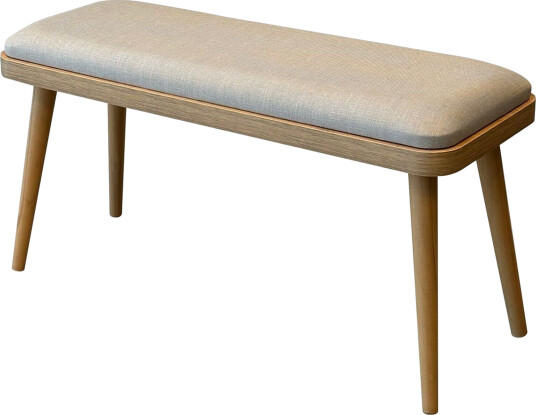 Valsot Sittebenk 33 cm Eik/Krem