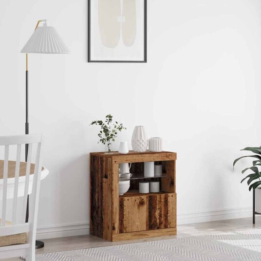  Serviesskap Brun 60.5 x 37 x 67 cm Konstruert tre