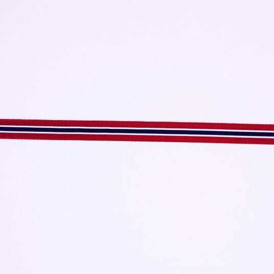 Norgesflagg bånd 12mm