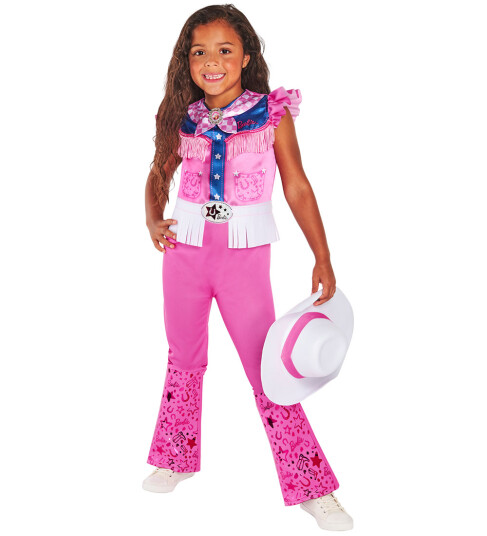 Rubies Kostymer Barbie Cowgirl 9 10 år 134 140 Kostymer