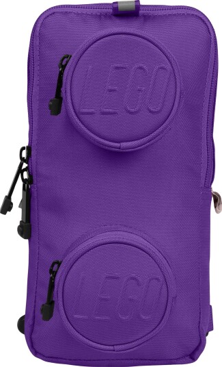 Lego Brick 1x2 Sling Bag Light Medium Lilac