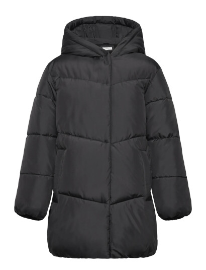 Mango Hood Puffer Coat - Black - 6 Mango Hood Puffer Coat - Black - 6